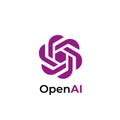 chatgpt logo, OpenAI logo, AI chatbot, ChatGPT copy space text