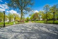 Chatham Square Park, in New Haven, Connecticut