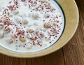 Chatpata Chana Raita Royalty Free Stock Photo