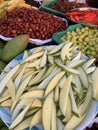 Chatpata food - Street Vendor, India Royalty Free Stock Photo