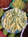 Chatpata food - Street Vendor, India Royalty Free Stock Photo