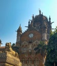 Chatrapati Shivaji maharaj Terminus Mumbai CSMT Royalty Free Stock Photo