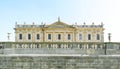 Chatsworth House and balustrade