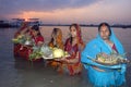 Chatt Festival in India Royalty Free Stock Photo