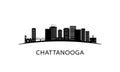 Chattanooga city skyline.