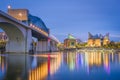 Chattanooga, Tennessee, USA downtown skyline Royalty Free Stock Photo