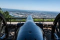 POV Cannon at Point Park Royalty Free Stock Photo