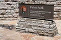 Point Park Sign Royalty Free Stock Photo