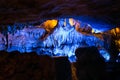 Chattanooga, TN/USA - circa July 2015: Cave leading to Ruby Falls in Lookout Mountain, near Chattanooga, Tennessee Royalty Free Stock Photo