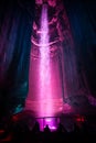 Chattanooga, TN/USA - circa July 2015: Ruby Falls in Lookout Mountain, near Chattanooga, Tennessee Royalty Free Stock Photo