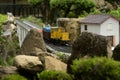 Electric train museum in isere Royalty Free Stock Photo