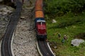 Electric train museum in isere Royalty Free Stock Photo