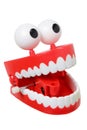Chattering Teeth Toy Royalty Free Stock Photo