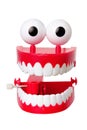 Chattering Teeth Toy Royalty Free Stock Photo
