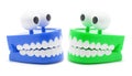 Chattering Teeth Toy Royalty Free Stock Photo