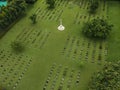Chittagong Commonwealth War Cemetery Royalty Free Stock Photo