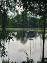 Chatuchak park lake in Bangkok Thailand