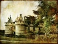 Chaumont castle Royalty Free Stock Photo