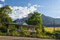 Chautauqua Park and the Flatirons Mountains in Boulder, Colorado During the Day Royalty Free Stock Photo