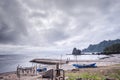 Chavayan Village at Sabtang, Batanes, Phiippines Royalty Free Stock Photo