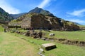 Chavin de Huantar temple complex. Ancash Province, Peru Royalty Free Stock Photo