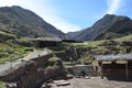 Chavin de Huantar temple complex. Ancash Province, Peru Royalty Free Stock Photo