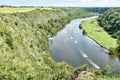 Chavon River, Dominican Republic, area that was used in filming movies such as Apocalypse Now, Rambo First Blood Part II, Rambo II Royalty Free Stock Photo