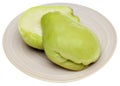 Chayote Fruit Royalty Free Stock Photo