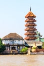 Che Chin Khor Temple and Pagoda Royalty Free Stock Photo