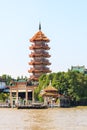 Che Chin Khor Temple and Pagoda Royalty Free Stock Photo