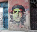 Che Guevara graffiti Royalty Free Stock Photo