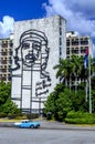 Che Guevara monument Havana Cuba in Revolution Square. 17 December 2015