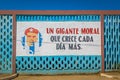 Che Guevara mural in Baracoa, Cuba