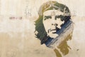 Che Guevara wall painting Royalty Free Stock Photo