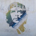 Che Guevara wall painting, Havana, Cuba