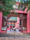 Che Kung Temple Main Entrance at Tai Wai Sha Tin New Territories Hong Kong on Oct 2022