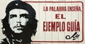 Che roadside propaganda board Royalty Free Stock Photo