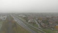 Cheadle, Stockport, Manchester view from above