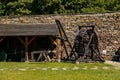 Cheb, Western Bohemia, Czech Republic, 14 August 2021: Gothic stone castle, medieval historic fortress or stronghold in sunny