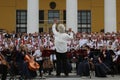 Day of Slavic Writing and Culture in Chuvashia. Performance of the symphonic chapel and the consolidated choir of Chuvashia.