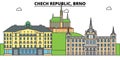 Chech Republic, Brno. City skyline, architecture, buildings, streets, silhouette, landscape, panorama, landmarks
