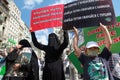 Chechen protest in Istanbul,Turkey