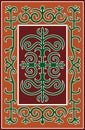 Chechen traditional ornament. Vector Illustration Royalty Free Stock Photo