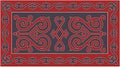 Chechen traditional ornament. Vector Illustration.