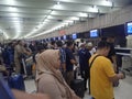 Check-in at bandara Soekarno hatta