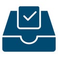 Check, email Isolated Vector icon which can easily modify or edit