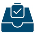 Check, email Isolated Vector icon which can easily modify or edit