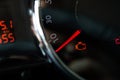 Check engine light. Royalty Free Stock Photo