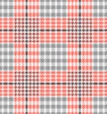 Check Fashion Seamless Pattern. Vector Repeat Background. Royalty Free Stock Photo