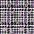 Check Fashion Paris Seamless Pattern